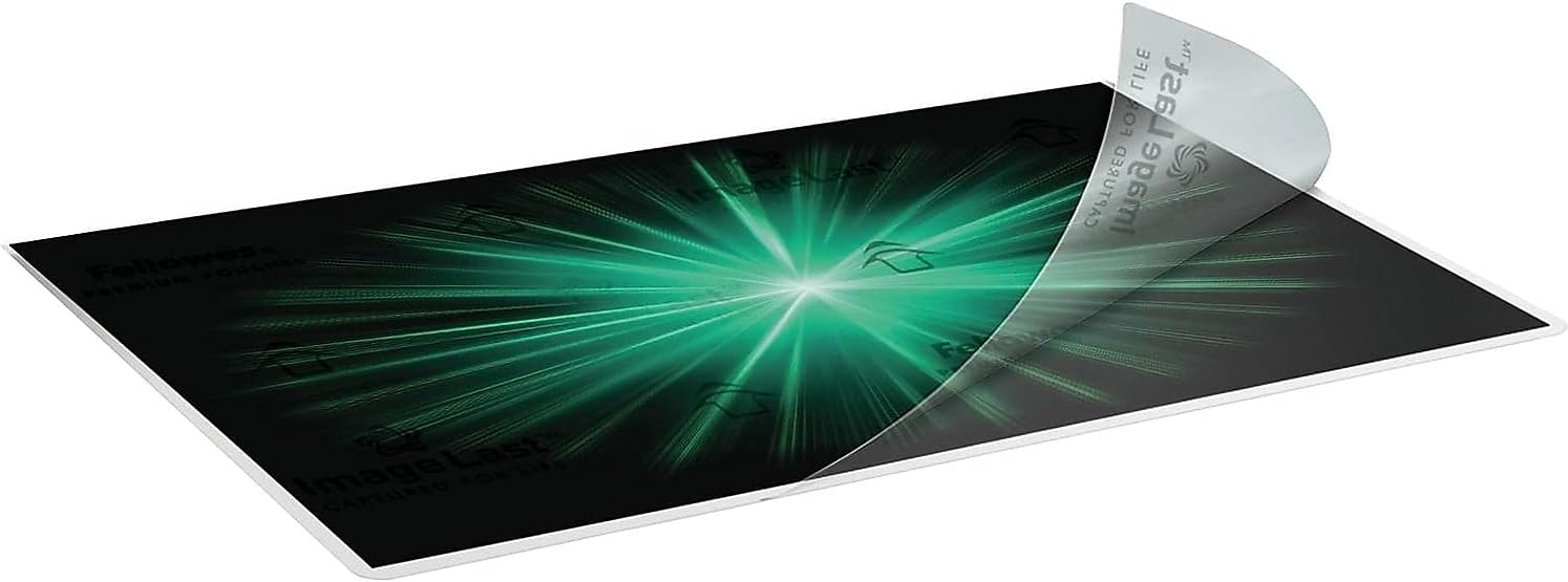 Fellowes Thermal Laminating Pouches, ImageLast, Jam Free Letter Size, 3 Mil, 200 Pack (5244101)