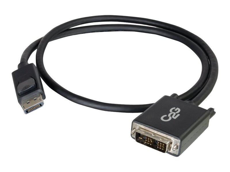 Cables To Go 54328 C2G/Cables to Go 3ft DisplayPort to DVI Adapter Cable - DVI-D Single Link - Black