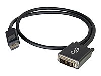 Cables To Go 54328 C2G/Cables to Go 3ft DisplayPort to DVI Adapter Cable - DVI-D Single Link - Black