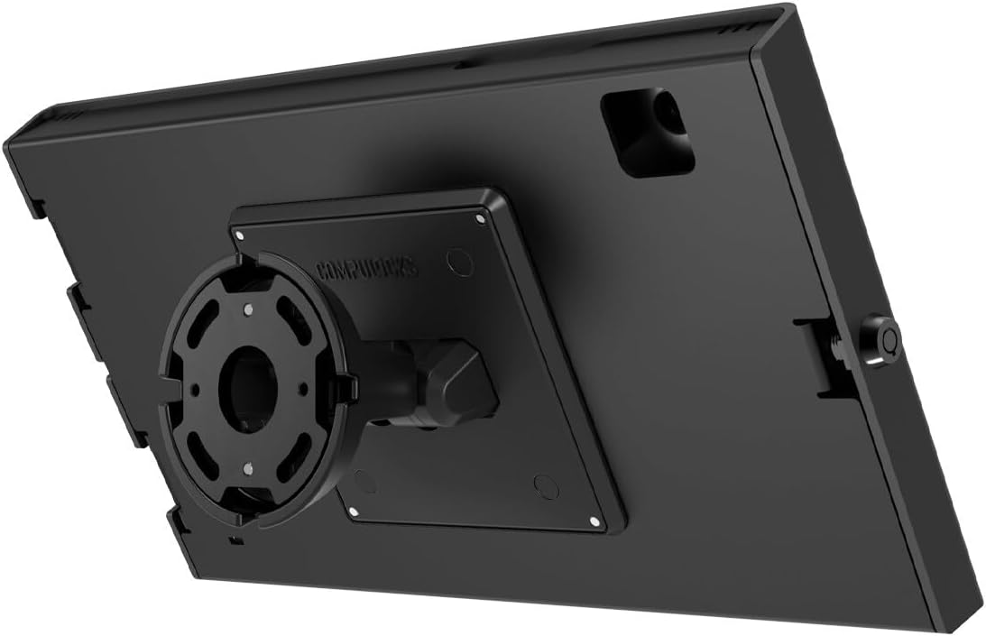 COMPULOCKS Bow Tilting Wall Mount and Apex Enclosure for Galaxy Tab