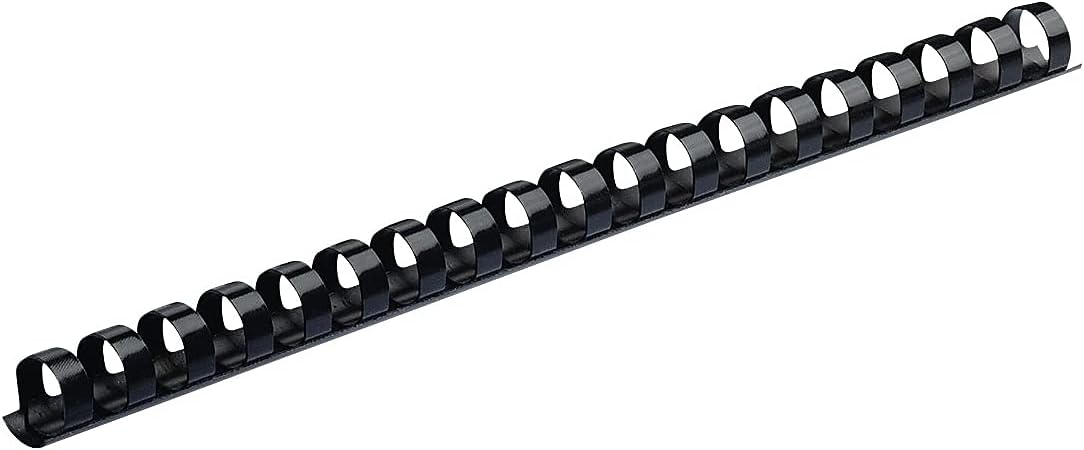 Fellowes Plastic Comb Bindings, 19-Ring, Letter Size