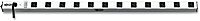 Tripp Lite PS3612 Vertical Power Strip, 12 Outlets, 1 1/2 x 36 x 1 1/2, 15 ft Cord, Silver