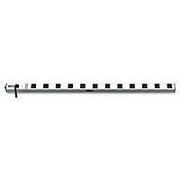 Tripp Lite PS3612 Vertical Power Strip, 12 Outlets, 1 1/2 x 36 x 1 1/2, 15 ft Cord, Silver