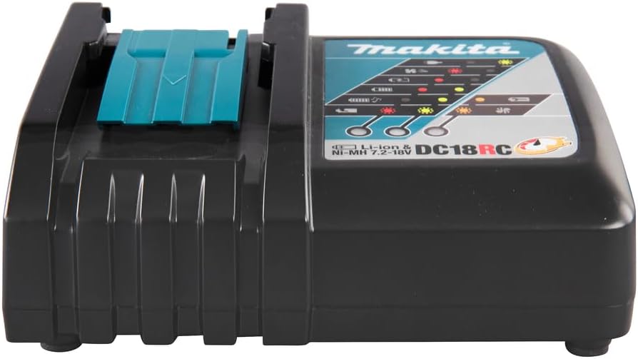 Makita DC18RC 18V LXT® Lithium-Ion Rapid Optimum Charger 1-Port Plug