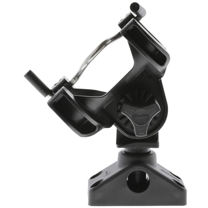 Scotty 290 R-5 Universal Rod Holder with 0241 Side/Deck Mount - Black