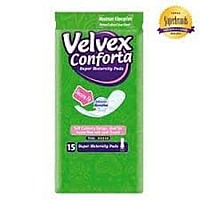 VELVEX CONFORTA MATERNITY PADS 15PCS