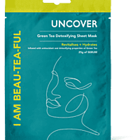 Uncover Green Tea Detoxifying Sheet Mask 25 g