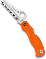 SPYDERCO Rescue Folding Pocket Knife with VG-10 Blade and FRN Handle