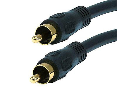 Monoprice RG59U 75Ω Digital Coaxial RCA Cable M/M