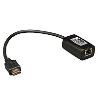 Tripp Lite HDMI Over Cat5 / Cat6 Extender, Receiver for Video and Audio 1920x1200 1080p at 60Hz (B126-1P0), Black, 100 Feet