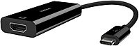 Belkin USB-C to HDMI Adapter, Chromebook Certified - 4K @ 60Hz Video Output, HDMI to USB-C Converter, USB Type-C to HDMI Adapter for MacBook, iPad Pro, and Other USB-C Devices - Black