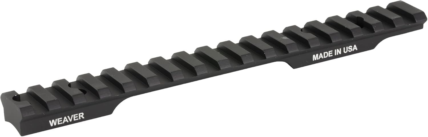 Weaver Savage 110 SA 8-40 0MOA Matte Black Scope Base