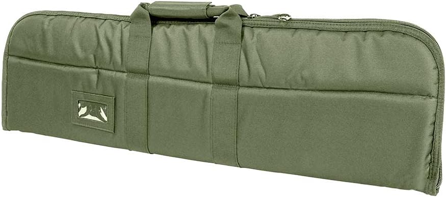 NCSTAR Rifle/Shotgun Case, PVC/Nylon with High-Density Foam, Carry Handle & Shoulder Strap
