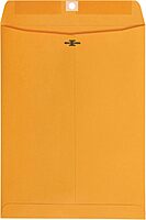 Office Depot® Brand Clasp Envelopes, 9" x 12", Brown, Box Of 100