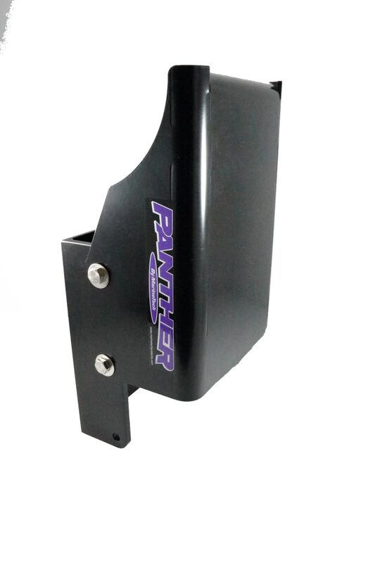Panther ATV 550027 Fixed Outboard Motor Bracket - Aluminum, Up to 25 HP