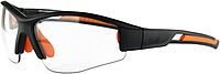 Bobster ® Swift, Matte Black and Orange Frame, Smoked, Yellow, & Clear Lens