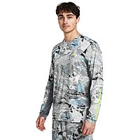 Under Armour Men's Iso-Chill Shorebreak Camo Long Sleeve