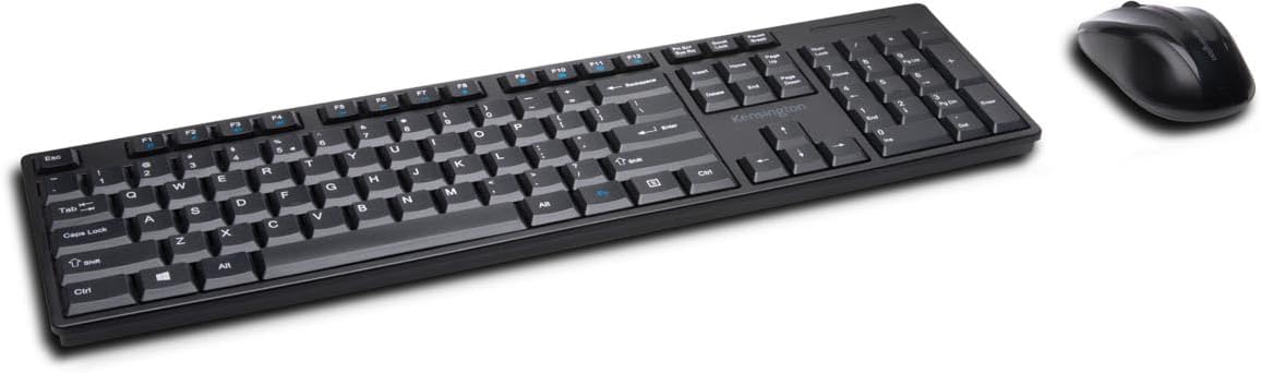 Kensington Pro Fit Low Profile Full Size Wireless Desktop Set (K75230US)