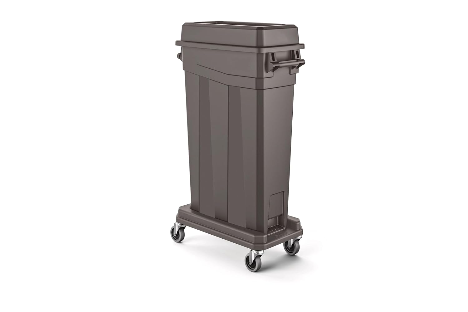 Suncast Commercial 23-Gallon Slim Narrow Trash and Recycling Bin