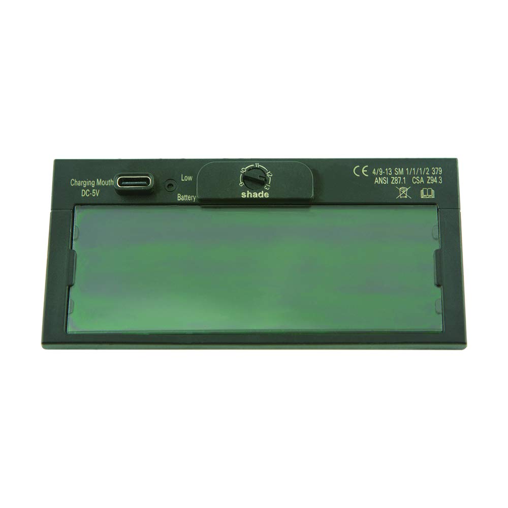Jackson Safety Smartweld ADF, USB-C Rechargeable, Shade 4/9–13, 2" x 4.25", 46411