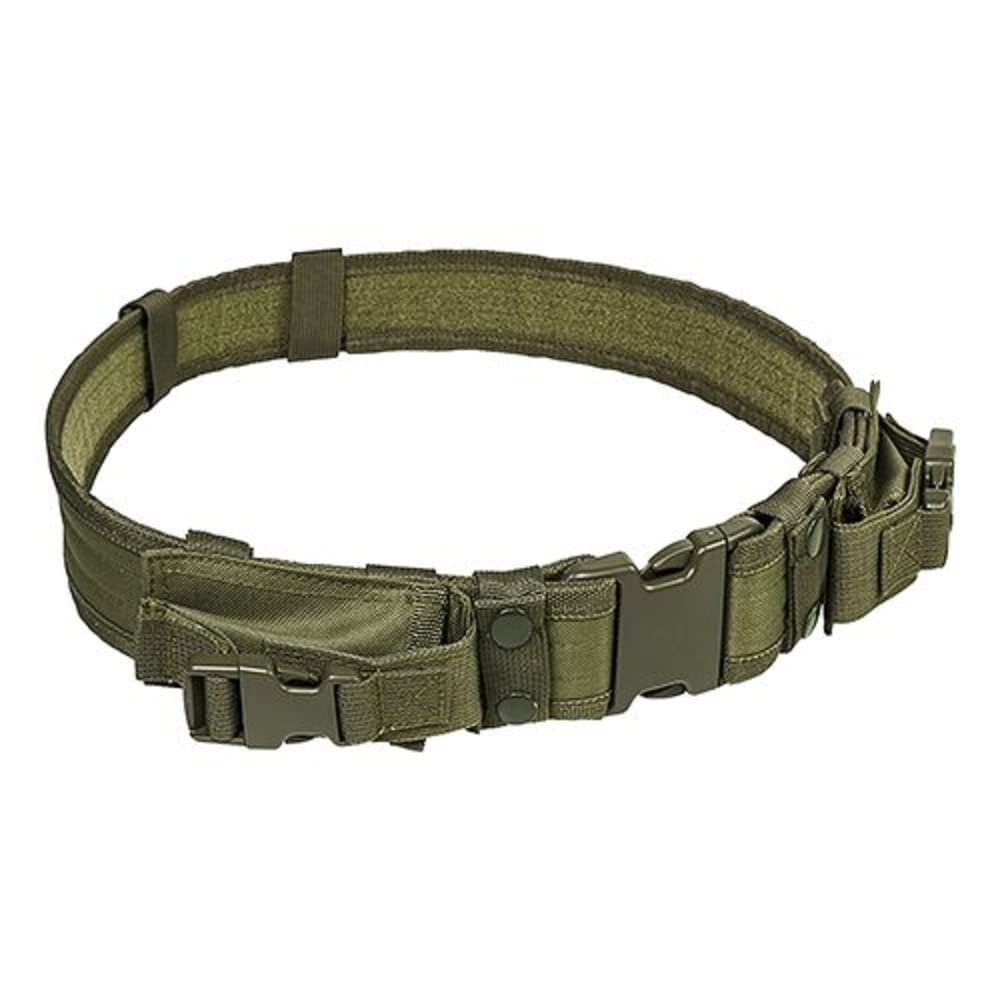 NCSTAR Vism CVBLT2978 Tactical Belt with Two Pouches