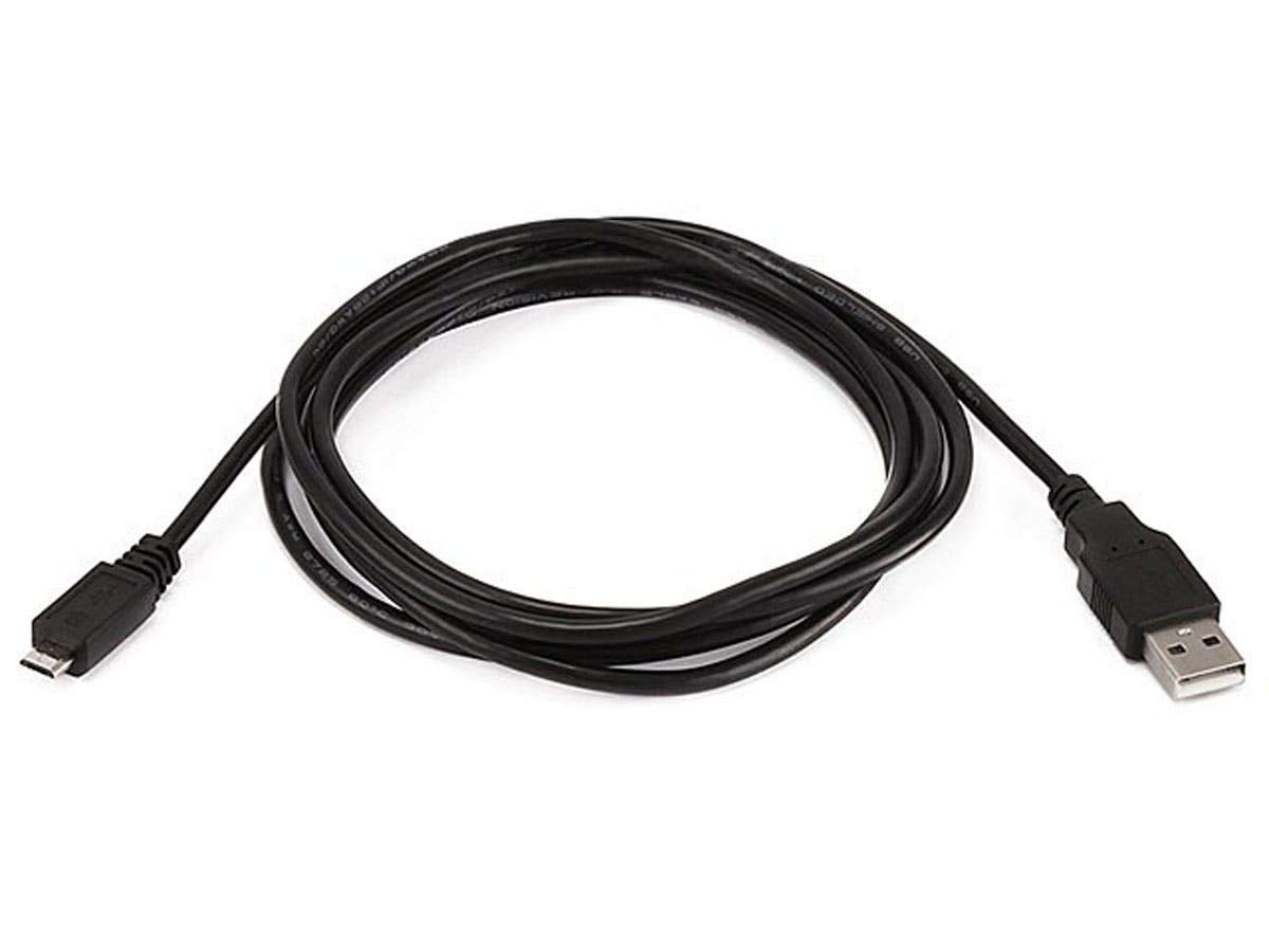 MONOPRICE USB 2.0 A Male to Micro-B Male 5-Pin Cable (28/28AWG)