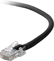 Belkin A3L791-10-BLK-S CAT5E Patch Cord Snagless, Black - 10ft