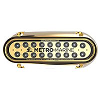 Metro Marine High-Output Elongated Underwater Light w/Intelligent Monochromatic LED's - Aqua, 90° Beam