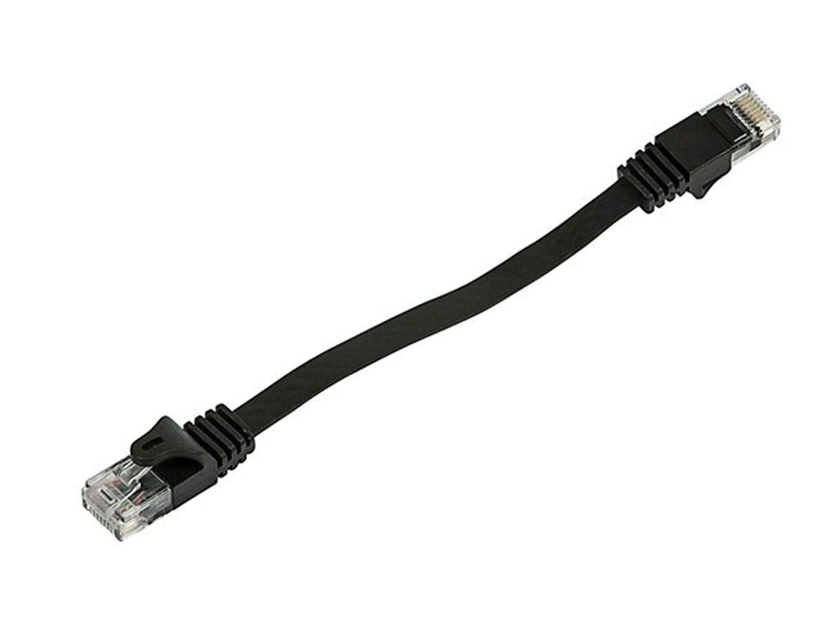 Monoprice FLEXboot Flat Cat6 Ethernet Patch Cable (UTP, 30AWG, Pure Bare Copper, 550MHz)