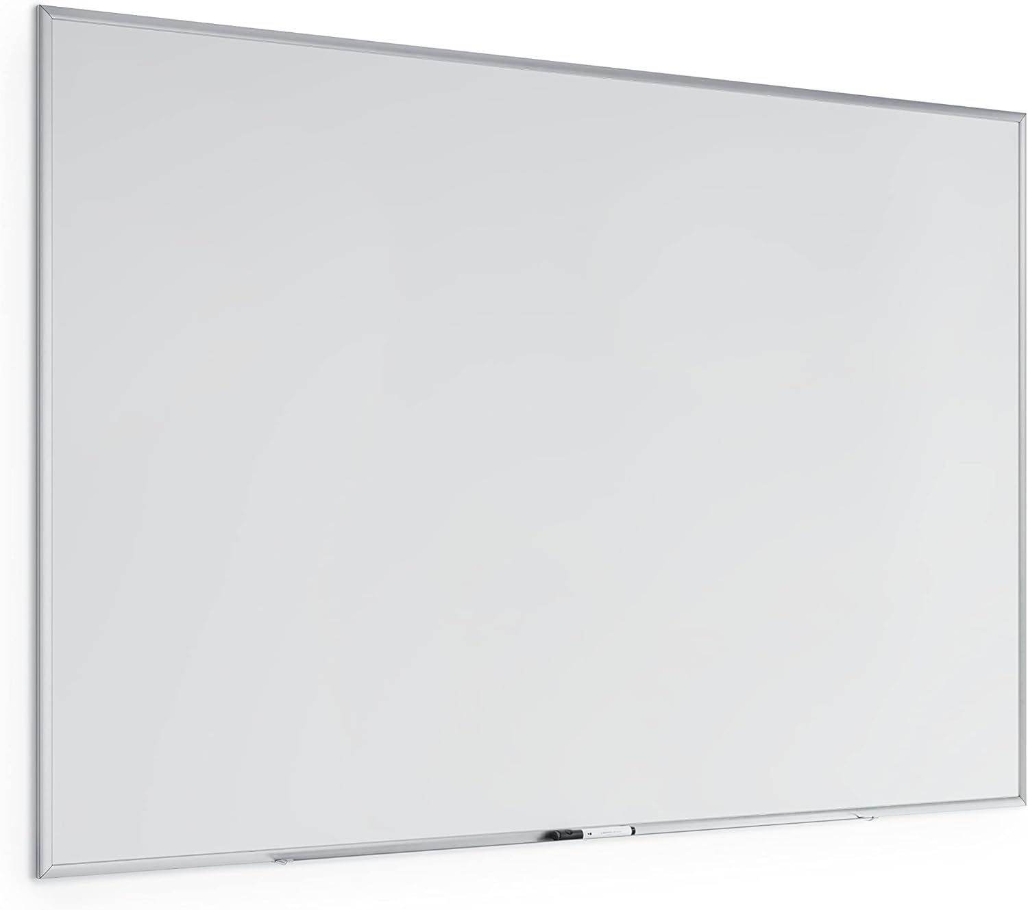 U BRANDS Magnetic Dry Erase Board, Silver Aluminum Frame