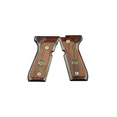 Beretta 92/96 Series Standard Wood Grips with Medallion