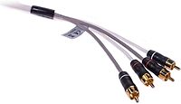 Fusion Performance Shielded RCA Cable - 4 Channel - 6ft