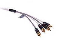 Fusion Performance Shielded RCA Cable - 4 Channel - 6ft