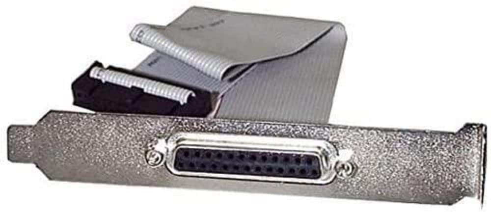 StarTech.com 16in DB25 Parallel Female to IDC 26 Pin Header Slot Plate (PLATE25F16)