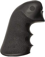 Hogue OverMolded Rubber Monogrip for Ruger Super Blackhawk Hunter Revolver Grip, Black - 84000