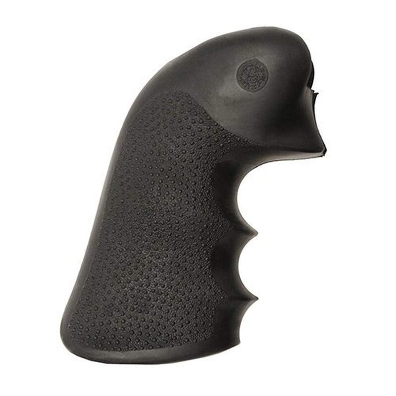 Hogue OverMolded Rubber Monogrip for Ruger Super Blackhawk Hunter Revolver Grip, Black - 84000