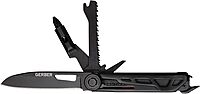 Gerber Gear Armbar Trade 8-in-1 Multi-tool - 2.5" Plain Edge Blade, Pry Bar, Hammer - EDC Gear and Equipment - Burnt Orange