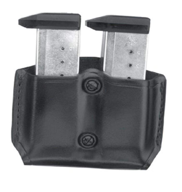 GOULD & GOODRICH Gold Line Double Mag Case with Belt Loops