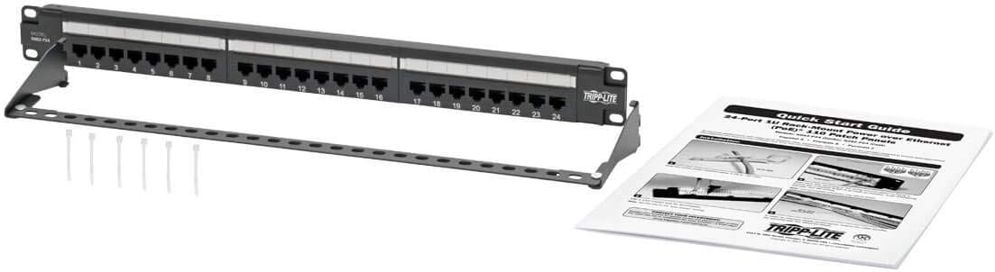 TRIPP LITE Cat5 / Cat5e PoE+ Compliant Patch Panel