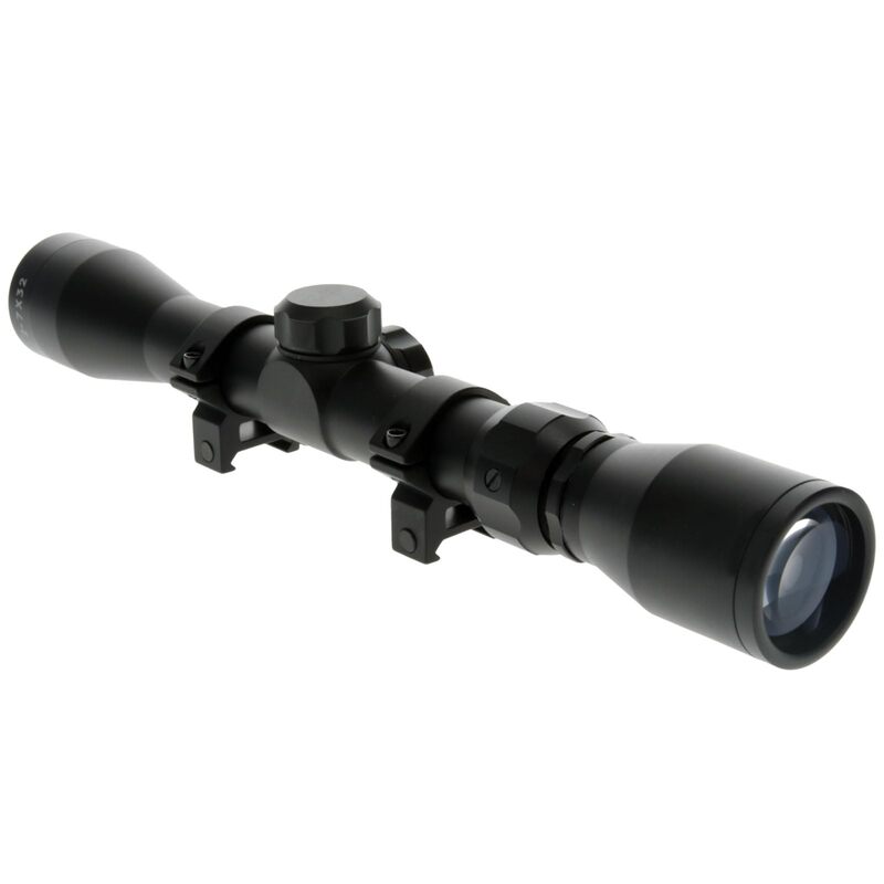TRUGLO TRUSHOT Riflescope 1 in Aluminum Tube Duplex Reticle