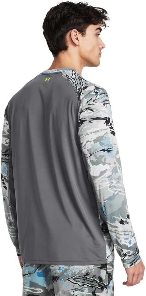 Under Armour Men's Iso-Chill Shorebreak Camo Long Sleeve