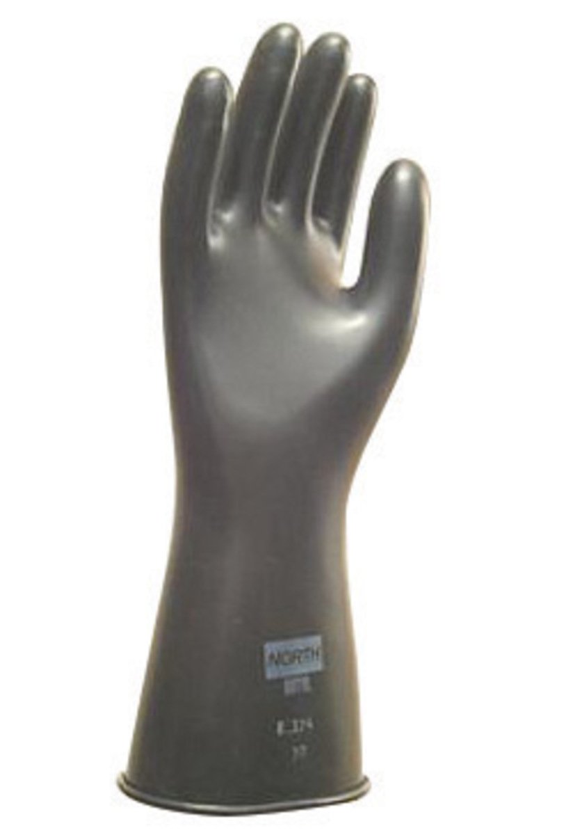 North Butyl Unsupported Glove, Size 10 – B174/10 (144 pairs/case)