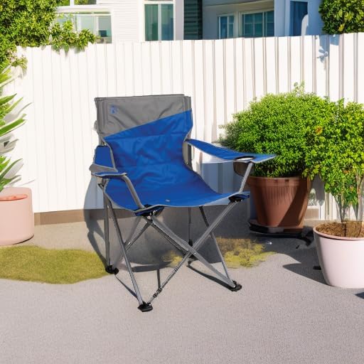 COLEMAN Big-N-Tall Camping Chair with Cup Holder & Side Pocket, Water-Resistant XL