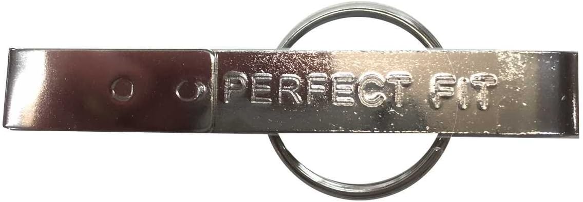 Solid Steel Chrome Key Clip