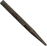 Mayhew Tools Knurled Center Punch, Black Oxide Finish