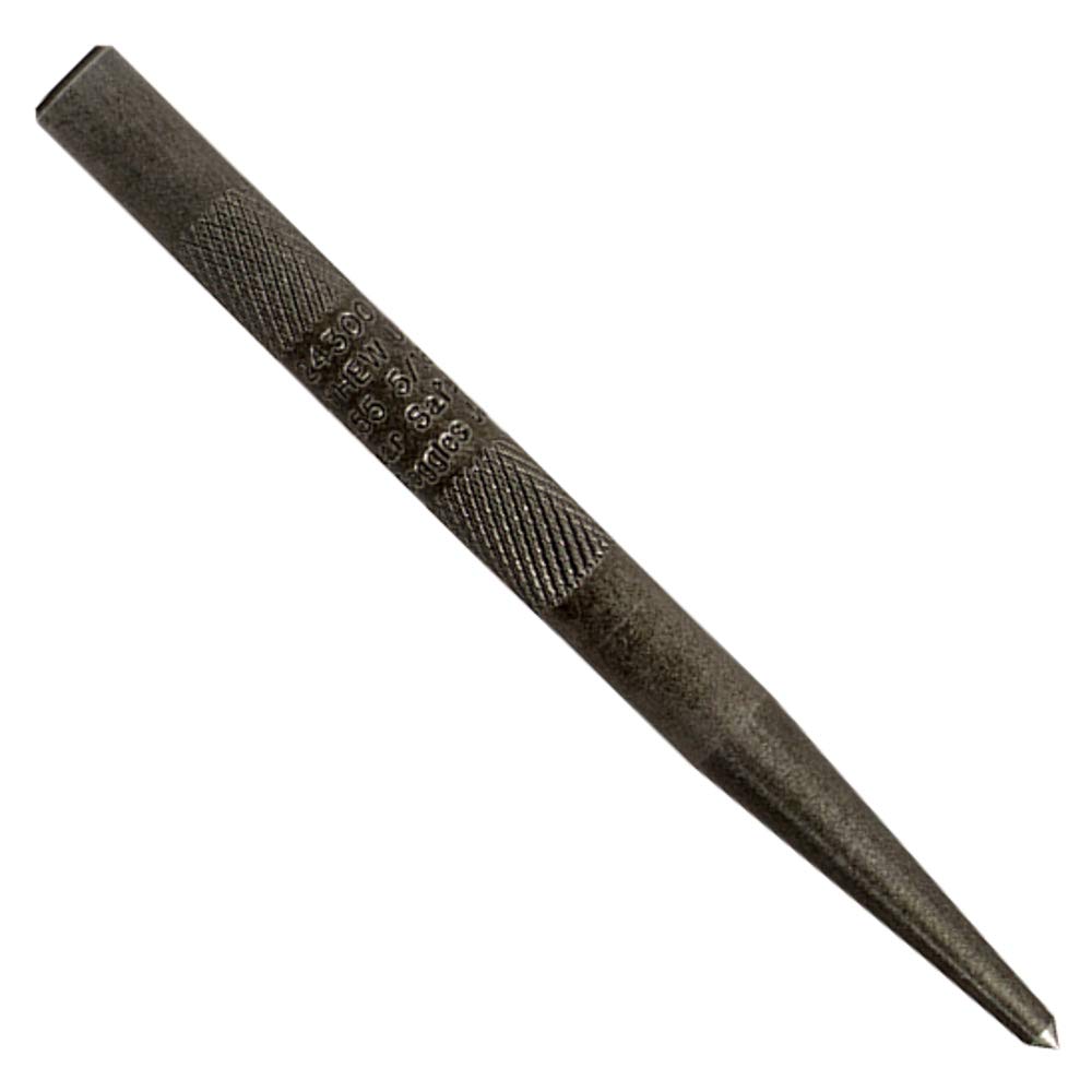 Mayhew Tools Knurled Center Punch, Black Oxide Finish