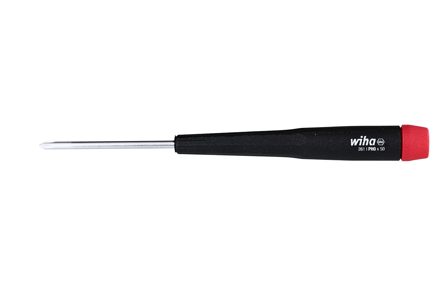 Wiha 26105 Precision Screwdriver, Phillips, 0 x 50mm