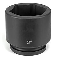 Grey Pneumatic 1\" Drive x 3\" Socket