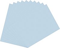Office Depot® Brand Construction Paper, 9" x 12", 100% Recycled, Light Blue, Pack Of 50 Sheets