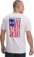 UNDER ARMOUR Men's Freedom Flag Short Sleeve T Shirt
